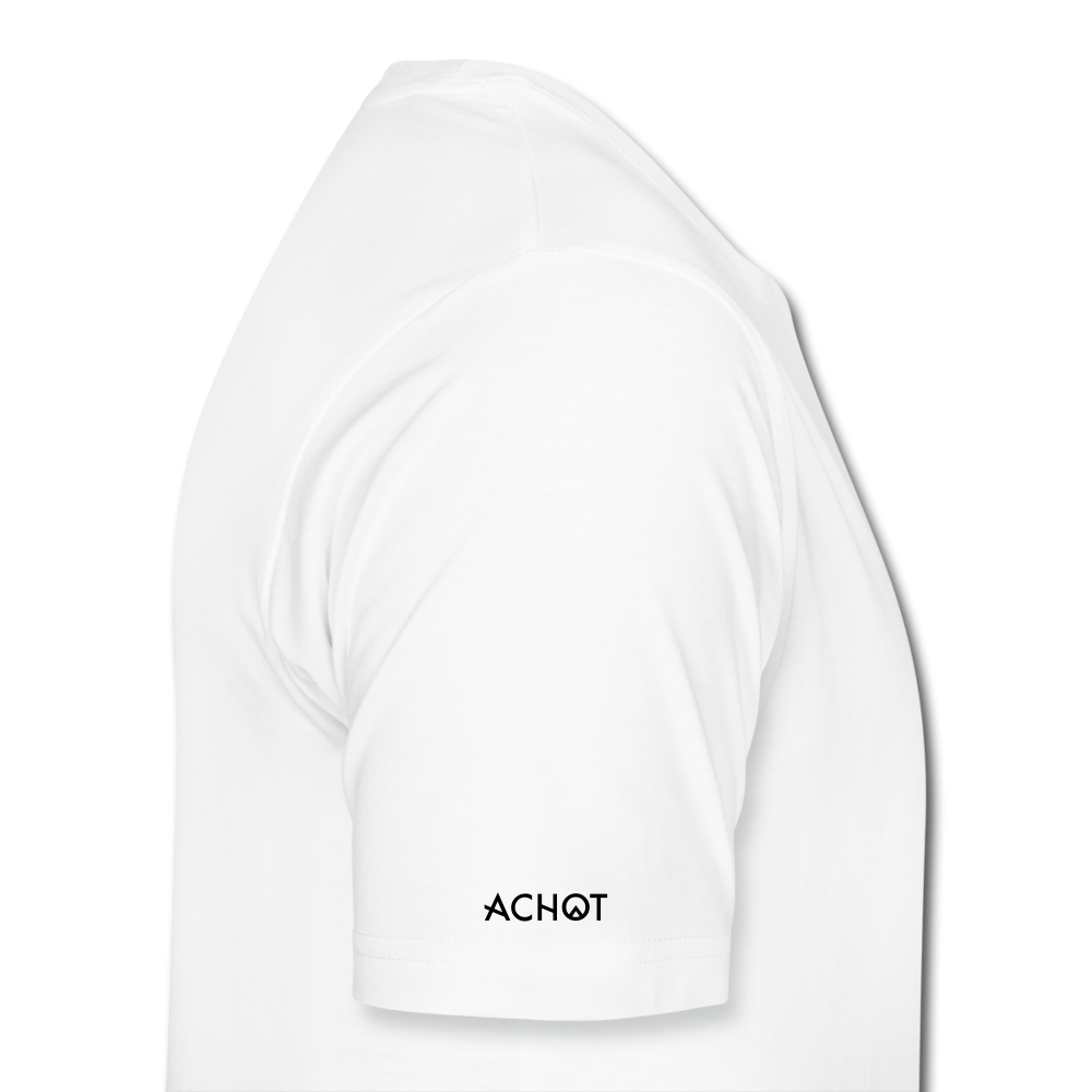 T-Shirt Organic V - white