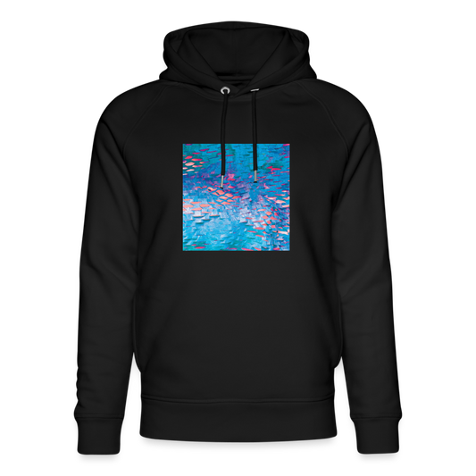 Organic Hoodie Hybrid 1 # - black