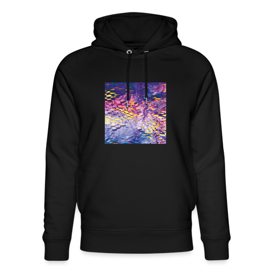 Organic Hoodie Hybrid 7 # - black